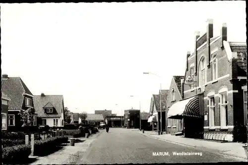 Ak Marum Groningen, Wendtsteinweg, Geschäft