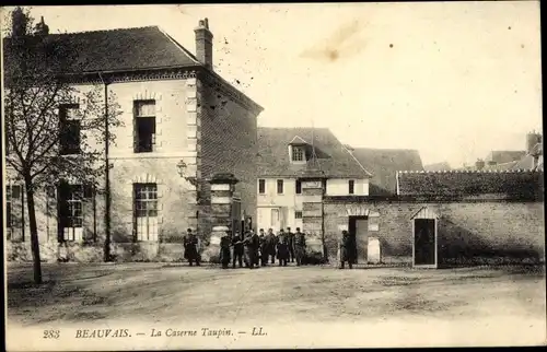 Ak Beauvais Oise, Eingang zur Taupin Kaserne