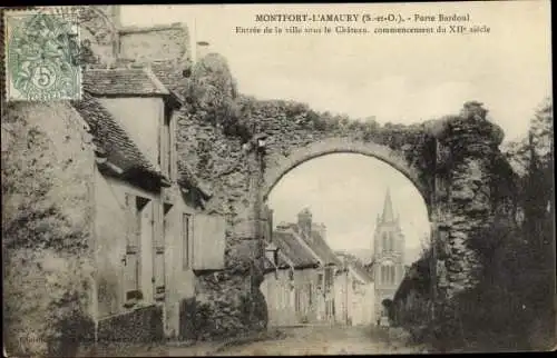 Ak Montfort l'Amaury Yvelines, Porte Bardoul