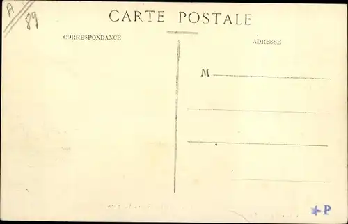 Ak Tonnerre Yonne, Vue en Aéroplane