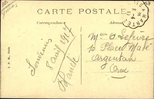 Ak Triel sur Seine Yvelines, Vue des Beauregards