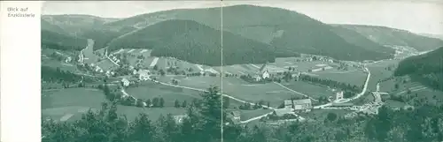 Klapp Ak Enzklösterle im Schwarzwald, Panorama