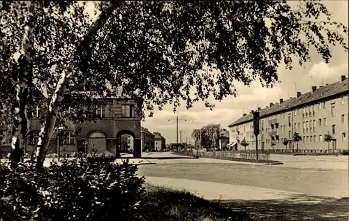 Ak Guben in der Niederlausitz, Karl Marx Straße