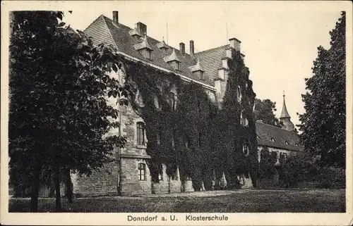 Ak Donndorf an der Unstrut Roßleben-Wiehe im Kyffhäuserkreis, Kloster, Klosterschule