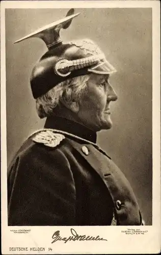 Ak Generalfeldmarschall Gottlieb von Haeseler, Deutsche Helden 14