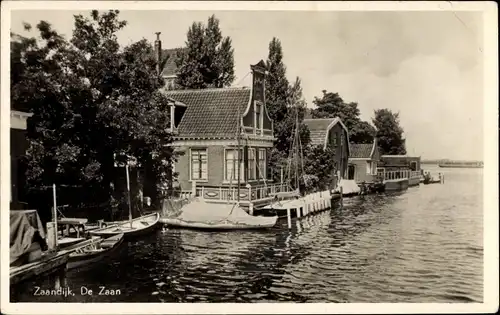 Ak Zaandijk Nordholland, de Zaan