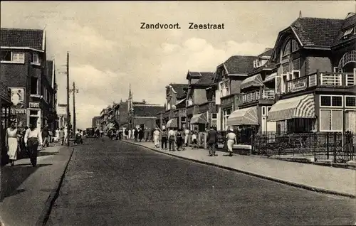 Ak Zandvoort Nordholland Niederlande, Zeestraat