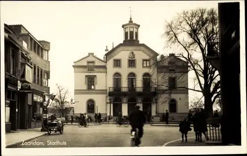 Ak Zaandam Zaanstad Nordholland, Stadhuis