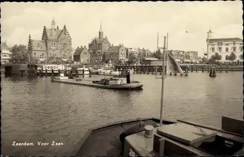 Ak Zaandam Zaanstad Nordholland, Voor Zaan