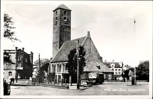 Ak Wijk aan Zee Beverwijk Nordholland Niederlande, Julianaplein