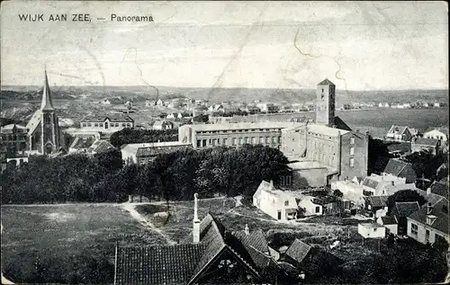 Ak Wijk aan Zee Beverwijk Nordholland Niederlande, Panorama