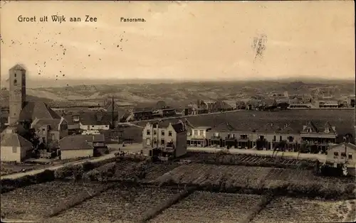 Ak Wijk aan Zee Beverwijk Nordholland Niederlande, Panorama