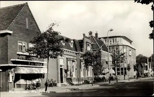 Ak Wormerveer Nordholland Niederlande, Wandelweg