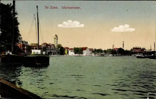 Ak Wormerveer Nordholland Niederlande, de Zaan