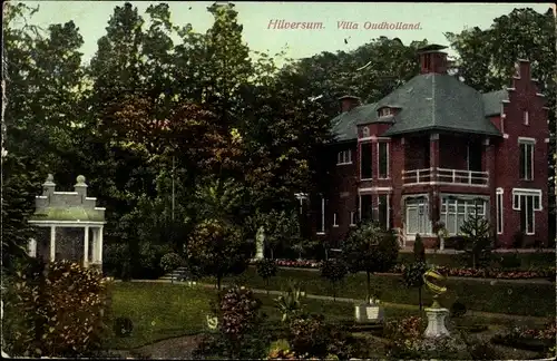 Ak Hilversum Nordholland Niederlande, Villa Oudholland