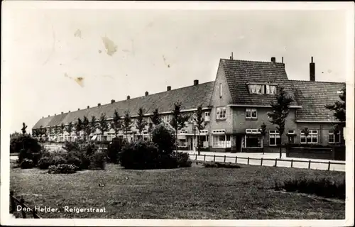 Ak Den Helder Nordholland Niederlande, Reigerstraat