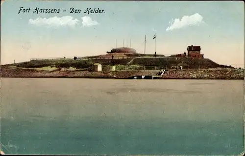 Ak Den Helder Nordholland Niederlande, Fort Harssens