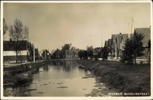 Ak Wormer Nordholland, Badhuisstraat