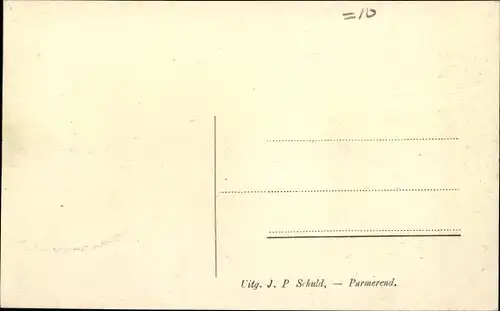 Ak Purmerend Nordholland Niederlande, Watersnood 1916, Vooruitstraat, Hochwasser