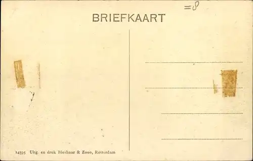 Ak Nordholland Niederlande, Watersnood 1916, Bezorgen van de post