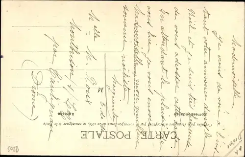 Ak Montélimar Drôme, Jardin Public, Allee du Midi