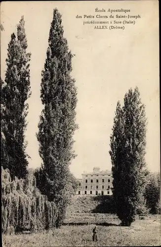 Ak Allex Drôme, Ecole Apostolique des Petits Cleres de Saint Joseph