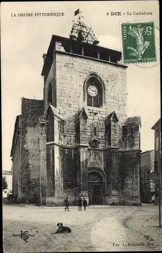 Ak Die Drome, La Cathedrale