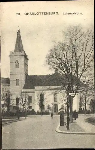 Ak Berlin Charlottenburg, Luisenkirche