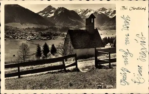 Ak Oberstdorf im Oberallgäu, Panorama