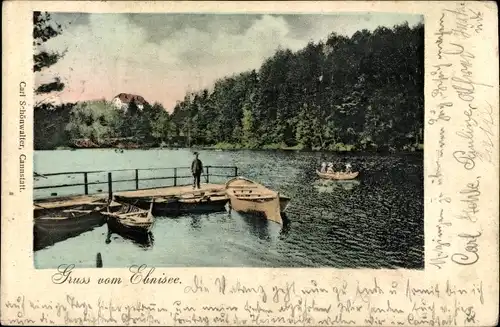 Ak Ebni Kaisersbach in Baden Württemberg, Ebnisee