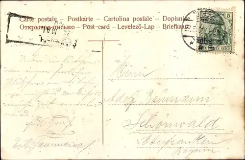 Ak Bad Ems an der Lahn, Ems von der Peterley