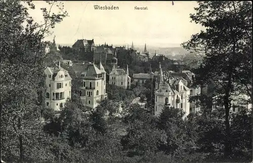 Ak Wiesbaden in Hessen, Nerotal