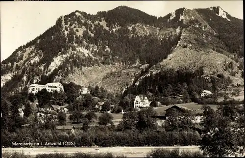 Ak Marquartstein im Chiemgau Oberbayern, Teilansicht