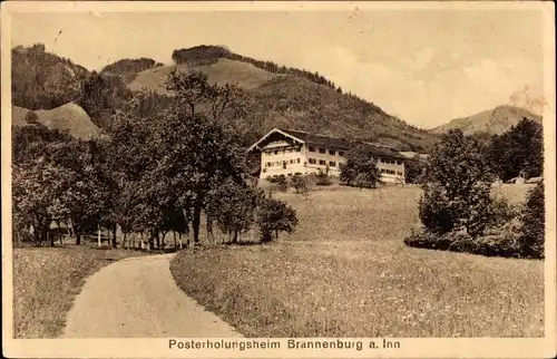 Ak Brannenburg in Oberbayern, Posterholungsheim