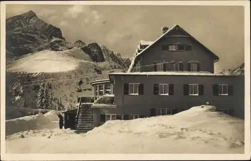 Ak Großkarolinenfeld in Oberbayern, Berghotel Kreuzeck, Schwaig