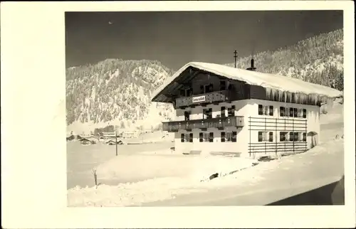 Ak Reit im Winkl Oberbayern, Sautter's Alpenpension Sonnenblick