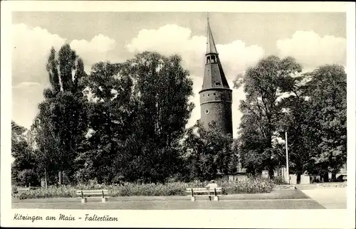 Ak Kitzingen in Mainfranken Bayern, Falterturm