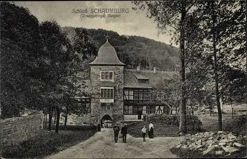 Ak Schaumburg Rinteln an der Weser, Schloss Schaumburg