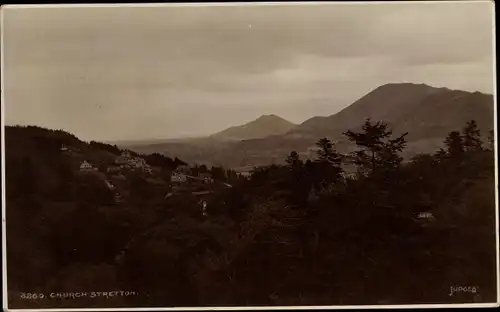 Ak Church Stretton Shropshire, General View