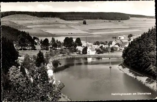 Ak Helminghausen Marsberg im Hochsauerland, Partie am Diemelsee