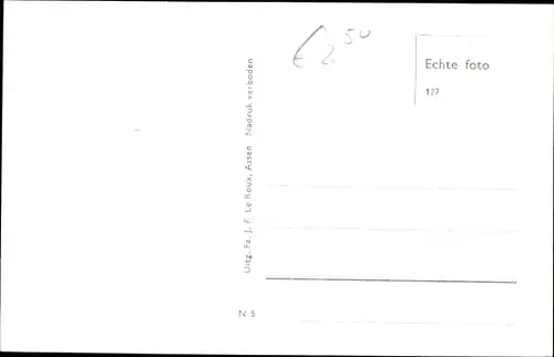 Ak Assen Drenthe Niederlande, Ericastraat