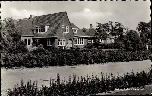 Ak Eelde Drenthe Niederlande, Tuinbouwschool