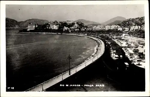 Foto Ak Rio de Janeiro Brasilien, Praca Paris