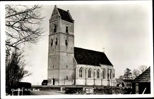 Ak Vledder Drenthe, N. H. Kerk