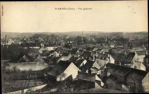 Ak Saint Amand Montrond Cher, Panorama