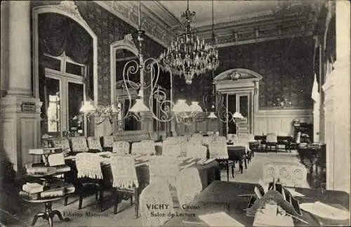 Ak Vichy Allier, Le Casino, Salon de Lecture