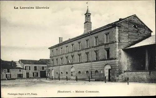 Ak Houécourt Vosges, Maison Commune