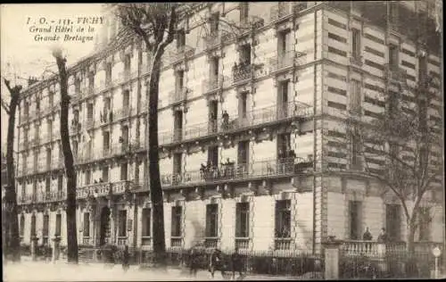 Ak Vichy Allier, Grand Hôtel de la Grande Bretagne