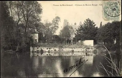 Ak Montfermeil Seine Saint Denis, Château de Maison Rouge