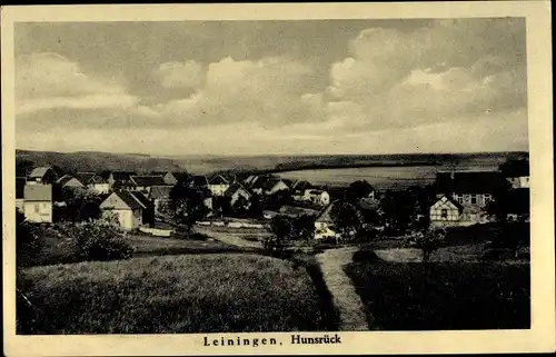 Ak Leiningen im Hunsrück, Gesamtansicht